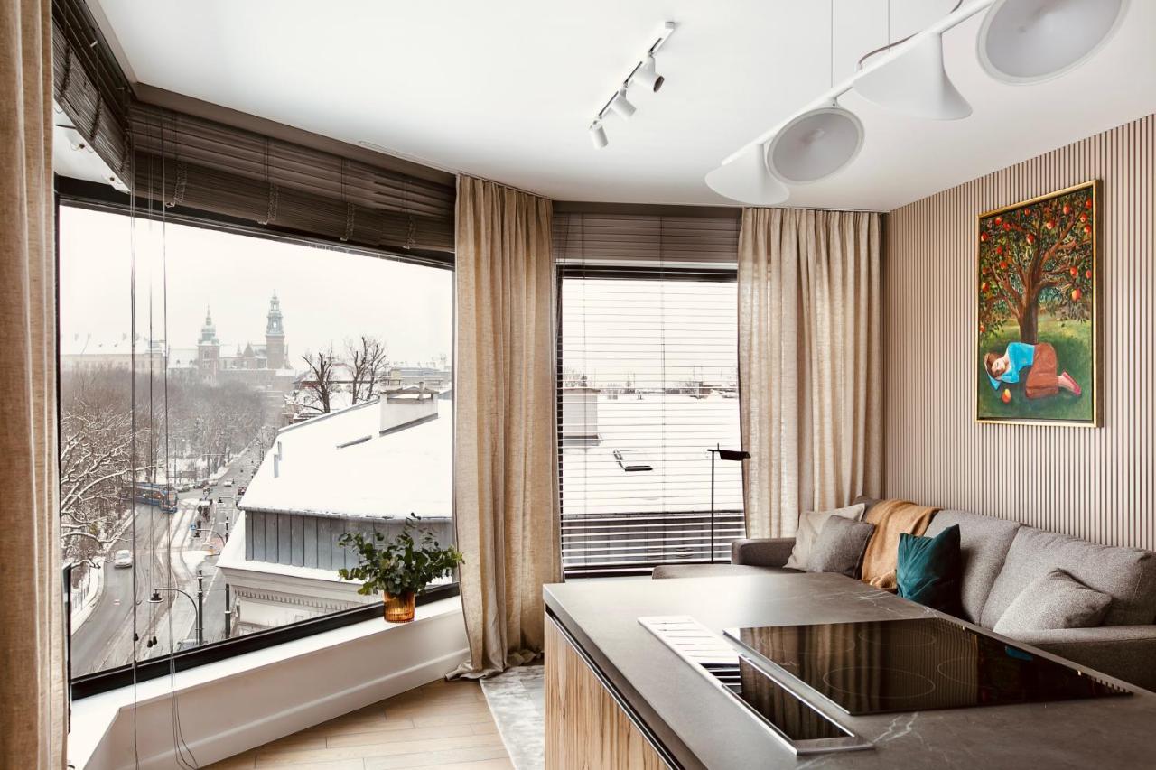 Panorama View By Mint Apartment Kraków Exteriör bild