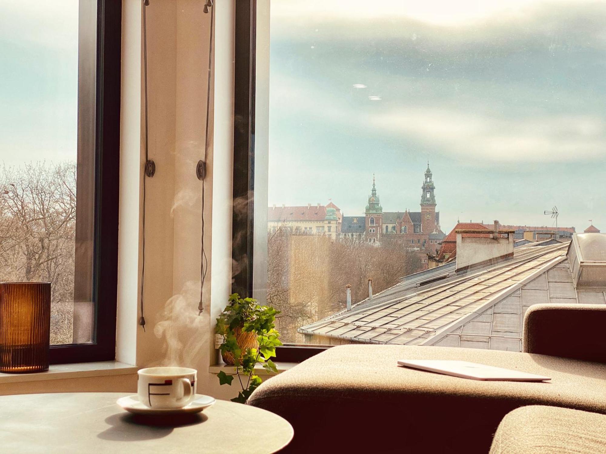 Panorama View By Mint Apartment Kraków Exteriör bild